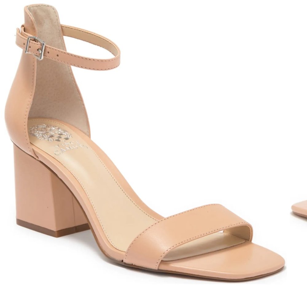 Margry Ankle Strap Block Heel Sandal